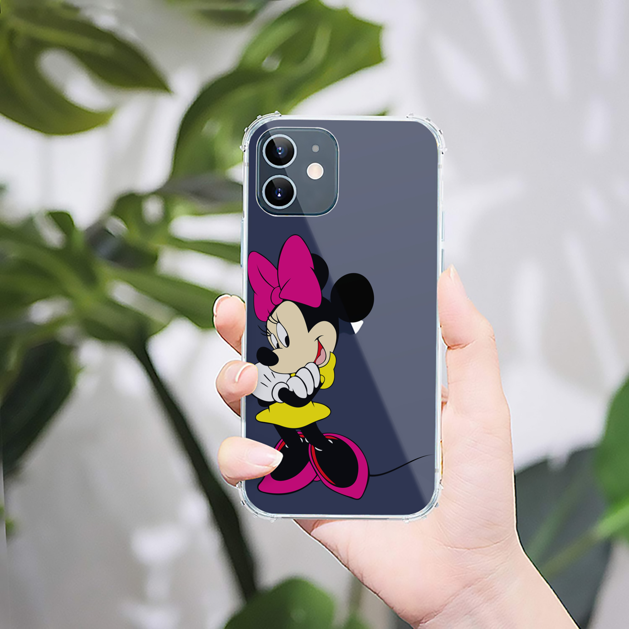 ミッキーマウス Mickey Mouse 【iPhone 12シリーズ対応】透明スマホケース（クリアソフトケース）